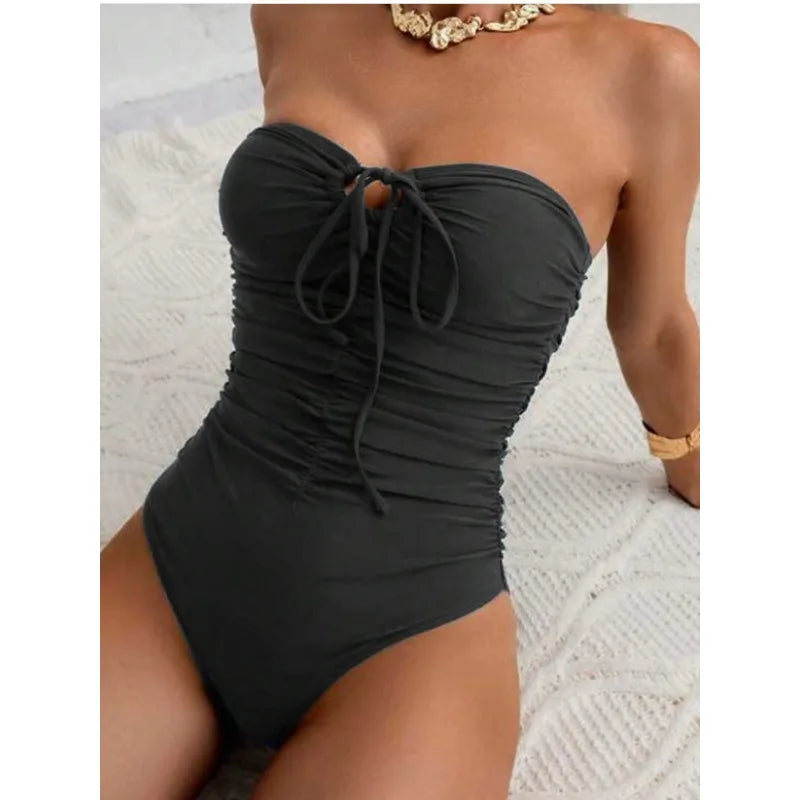 Momount Women One Piece Swimsuit