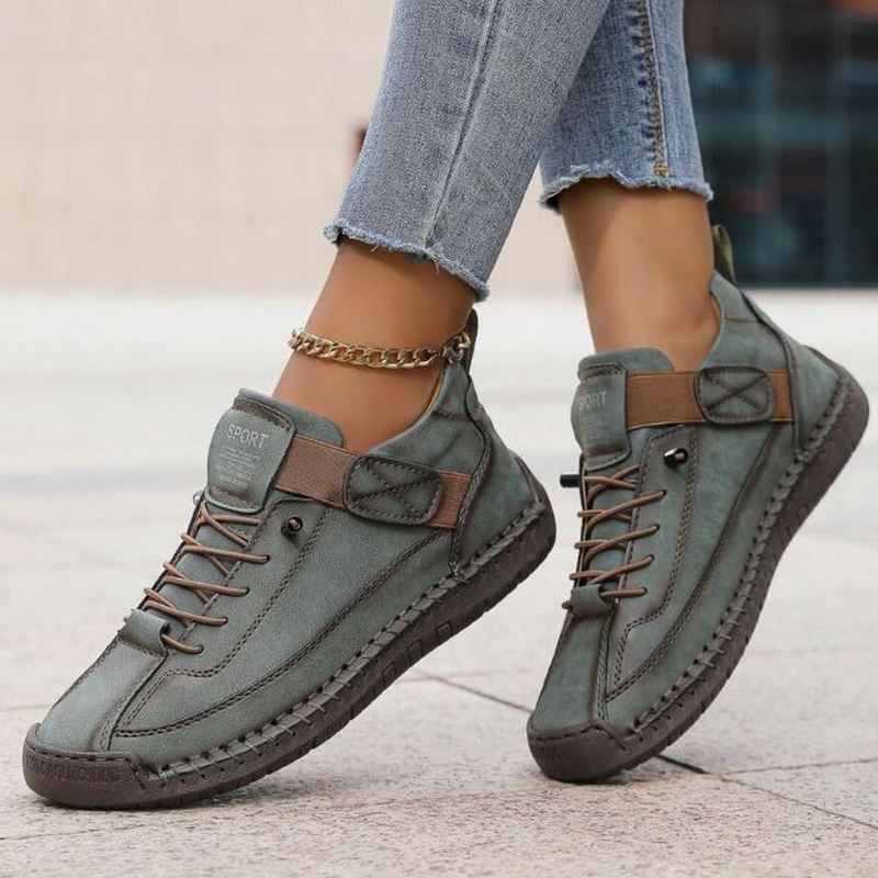 Momount Women Casual Walking Shoes – Lace Up Comfort Everyday
