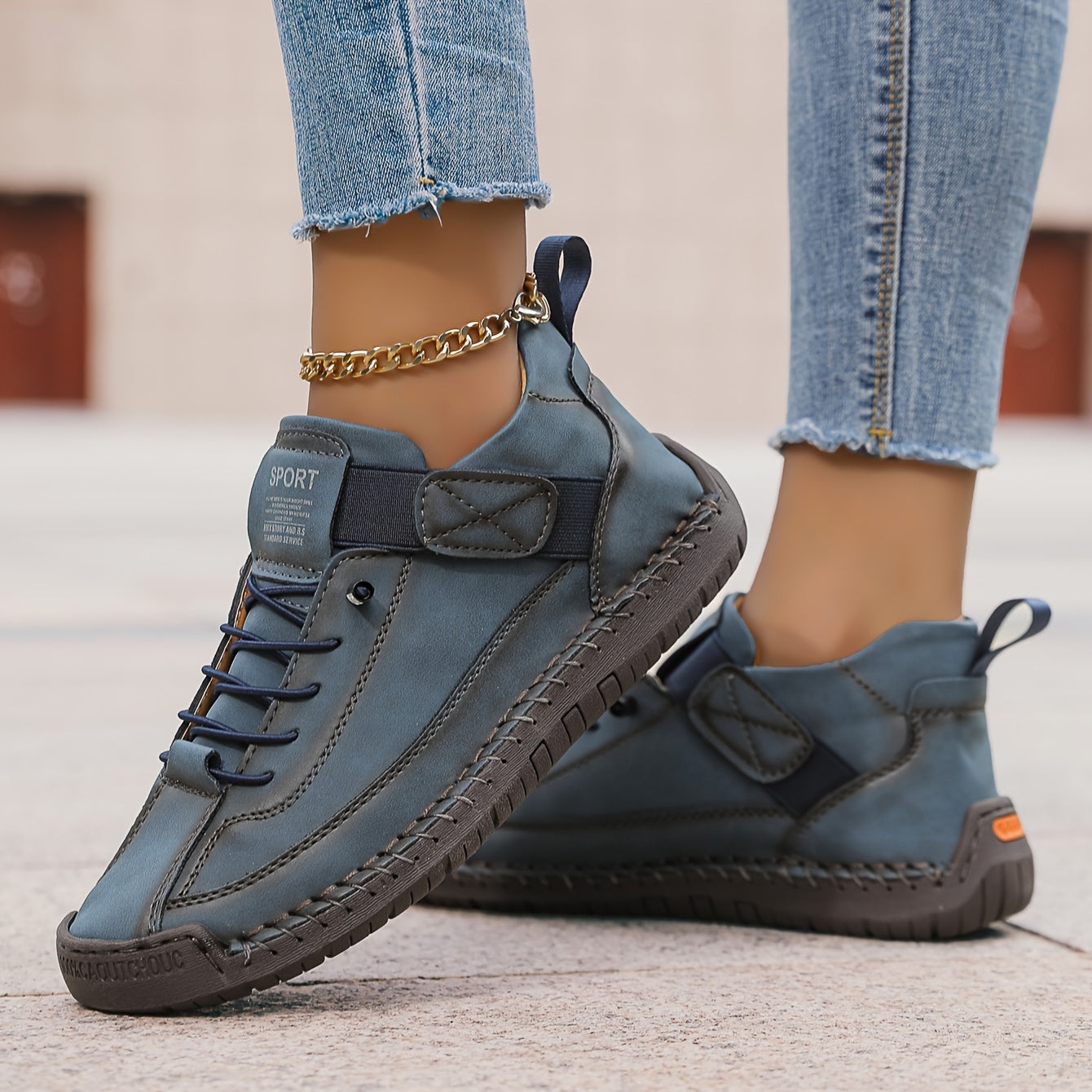 Momount Women Casual Walking Shoes – Lace Up Comfort Everyday
