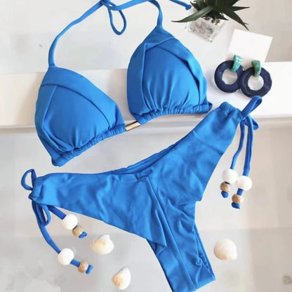 Momount Women Brazilian Bikini Set