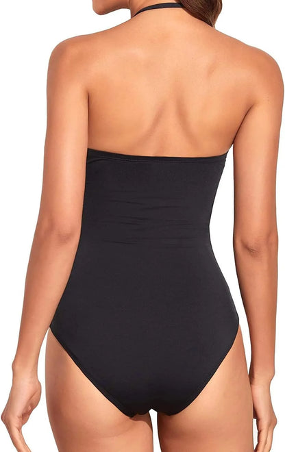 Momount Women One Piece Swimsuit
