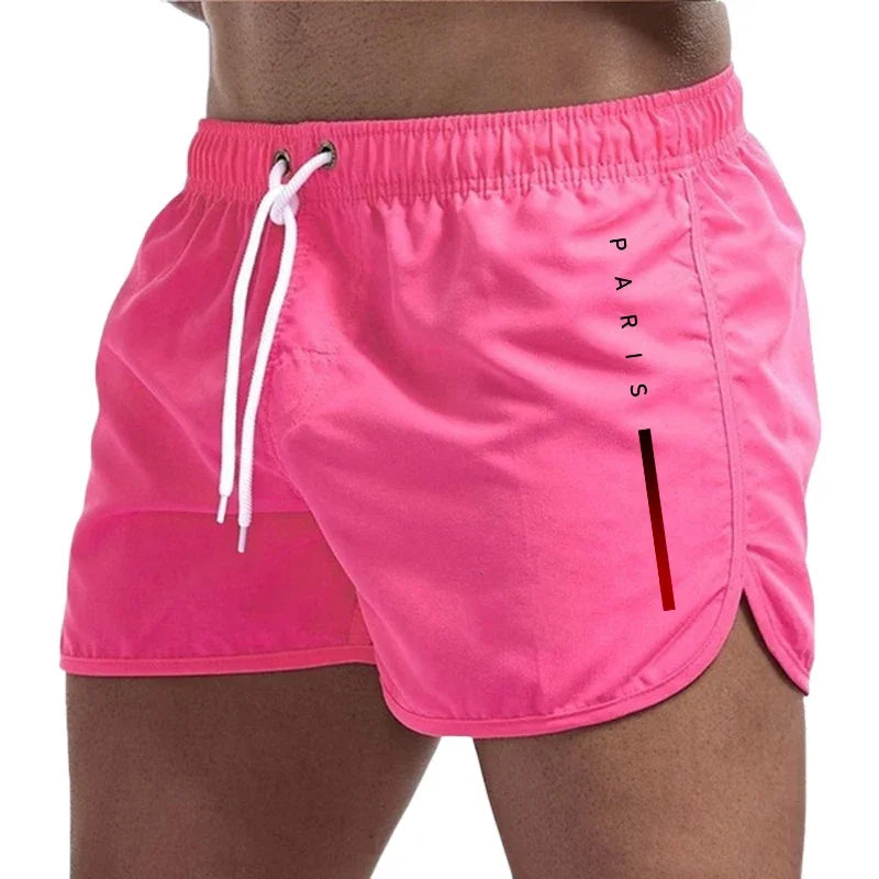 Momount Men Swim Shorts – Drawstring Quick Dry Sport Beach Summer