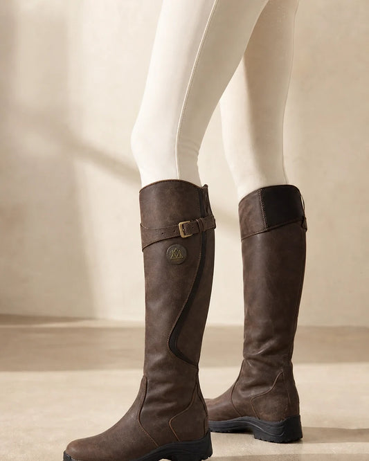 Momount women buckle-strap riding boots – view 1