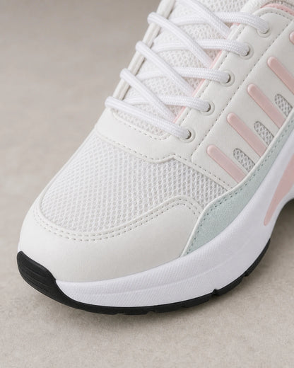 Women's Chunky Walking Sneakers — construction detail
